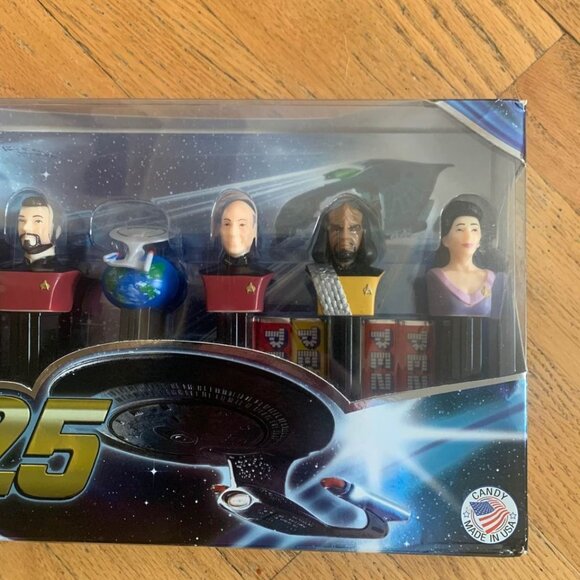 PEZ Star Trek The Next Generation 25 Collector's Edition 8 Characters - Picture 3 of 6